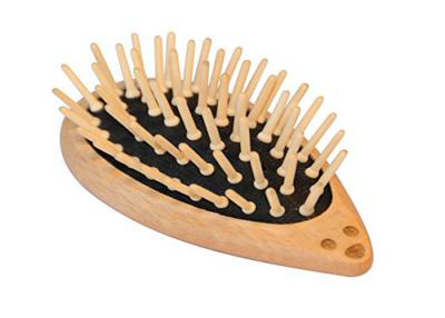 Chine Brosse à cheveux formée par hérisson, brosse de cheveux en bois de poil avec des goupilles d'érable à vendre