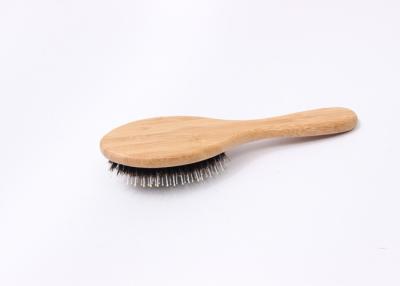 China Personalized Wooden Handle Hair Brush , Handmade Hair Brush For Thick Hair for sale