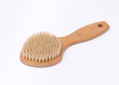 China Handcraft Anti Static Hairbrush , Customized Natural Wooden Hair Brush for sale