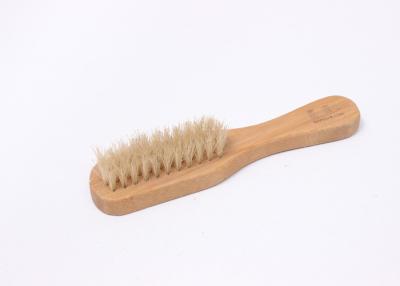 China Antiatatic Bamboo Bristle Hair Brush , Personalized Flat Hair Brush for sale