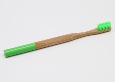 Chine Brosse à dents en bambou naturelle simple moyenne pour la longueur d'adulte/enfants 18.5-19.0cm à vendre