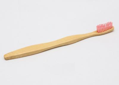 Chine Brosse à dents organique personnalisée de poil, BPA librement toute la couleur naturelle de rose de brosse à dents à vendre