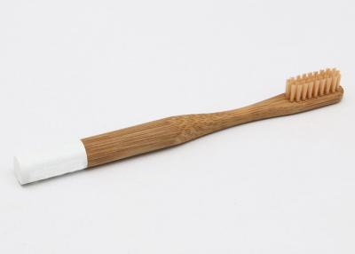 China Customized Oral Natural Kids Bamboo Toothbrush With BPA Free Bristles for sale