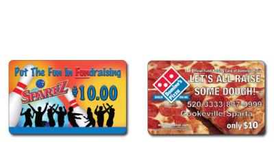 China Fundraising Cards/Fundraiser Discount Cards for sale