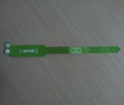 China Disposable RFID Wristband Tag for sale