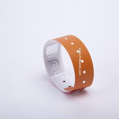 China Paper RFID Wristband for sale