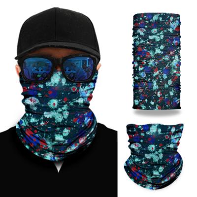 China Soft Bandana Polyester Printing Seamless Custom Headband Outdoor Printed Bandana for sale