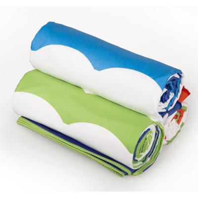 China Compressed High Quality Hot Selling Microfiber Towel Sports Quick Dry Beach Towel for sale