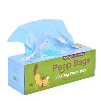 China Sustainable Custom Professional Certification Printing Dog Pet Waste Poop Bag China for sale