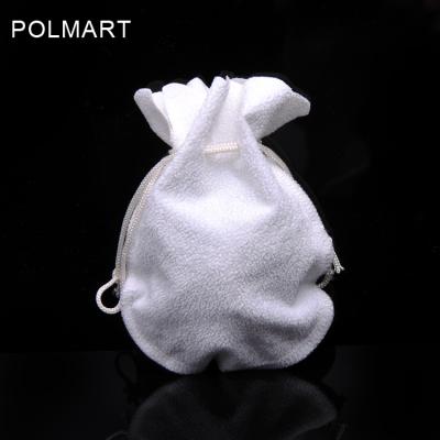 China Custom Logo Small Gift Cotton Jewelry Pouch Jewelry Gift Packaging Pouch Bag for sale