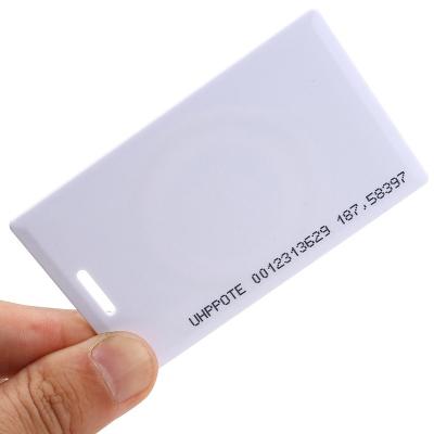 China Waterproof / Waterproof Card Access Control Low Cost Rewritable RFID Card Blank T5577 for sale