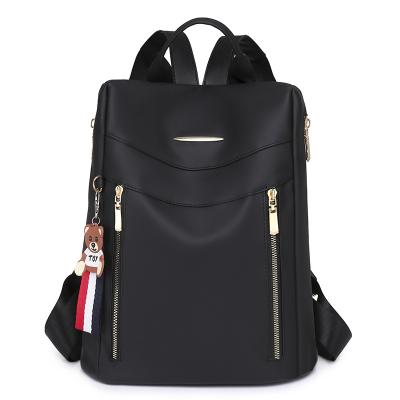 China New Waterproof Oxford Cloth Ladies Backpack Fashion Waterproof Bag Double Shoulder Bag Diagonal Shoulder Student Bag for sale