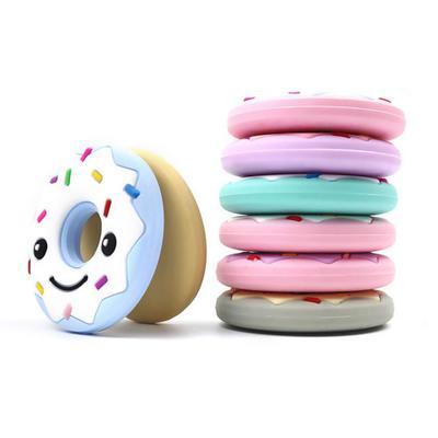 China 100% Food Grade Silicone Antibacterial Washable Funny Silicone Baby Teether for sale