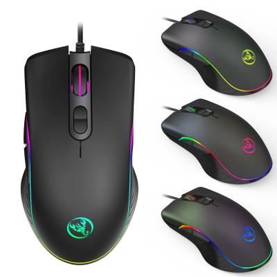 China A867 Marquee Gaming Mouse A867 Gaming Mouse RGB Light 6400 Dpi USB Cable 7 Buttons Optical Gaming Mouse For PC Computer Laptop Gamers for sale