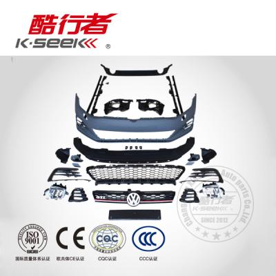 China ABS MK7.5 Front Bumper Assy for Volkswagen Golf 7.5 GTI styling for sale