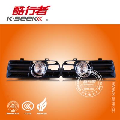 China Automotive industry fog lamp with lamp frame for Golf MK4 for sale