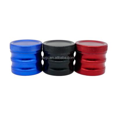 China New Design JC9017-4 Aircraft Aluminum 6063 Aircraft Aluminum Lid Herb Grinder Accessories Unique Aluminum Herb Grinder Herbal Grinder Custom Logo for sale