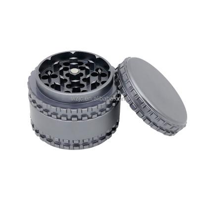 China New Design JC9041 Diamond Teeth Aluminum 6063 Aircraft Herb Grinder High Quality Herb Grinder Accessories Aluminum Herb Grinder For Leisure Places for sale