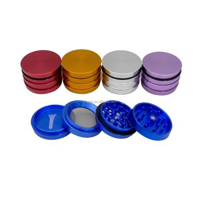 China JC8312-4 Aluminum Alloy Aluminum 4 Parts 63mm Weed Grinder Pagoda Shape Herb Grinder Custom Logo Smoking Accessories for sale