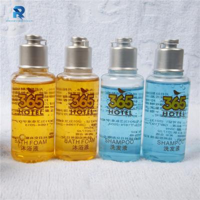 China 30ml Hotel Bottles Packaging Bathroom Disposable Use Hotel Toiletries Travel Set for sale