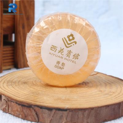 China Small ANTISEPTIC 30g Toilet Bar Transparent Bath Soap For 3-5 Stars Hotel for sale