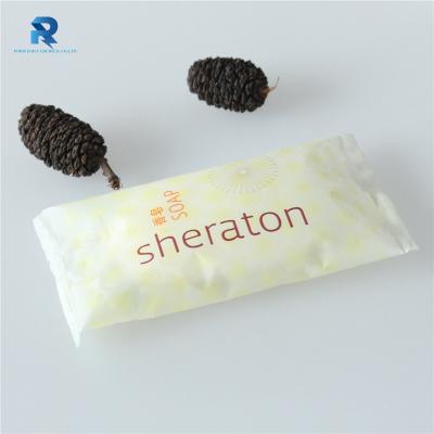 China ANTISEPTIC Portable Travel Use Hotel Plastic Pouch Packaging Disposable Bath Soap for sale