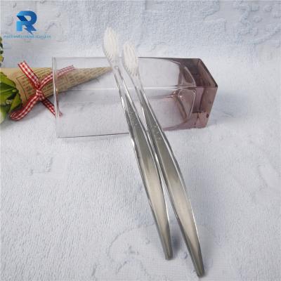 China Disposable Disposable Nylon Long Bristle Handle Low Price Adult Plastic Toothbrush for sale