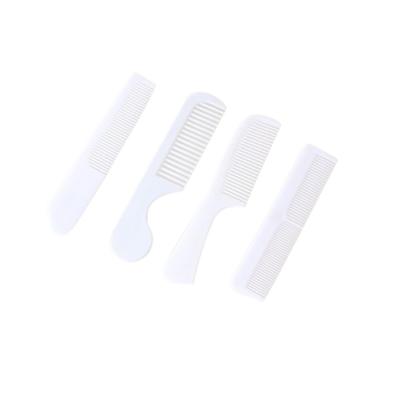 China Durable Different Types Customized Disposable Hotel Plastic Hair Comb Wholesale for sale