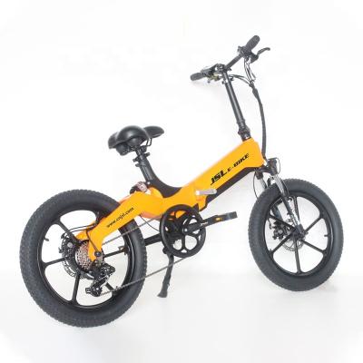 China Aluminum Alloy New Arrival 20 Inch 36V 250W Motor MAG Alloy City Folding With Rear eBike Electric Bike Suspension Electric Bicycle ebike for sale