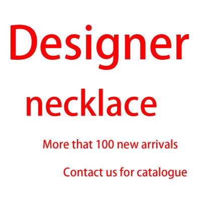 China CLASSIC 2022 New Arrivals Designer Jewelry Famous Brand Double G CC Necklace Women Luxury Designer Necklace Popular Brand for sale