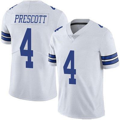 China Newcomers Antibacterial Mens Prescott 2020 Dak American Football Quilted Jersey for sale