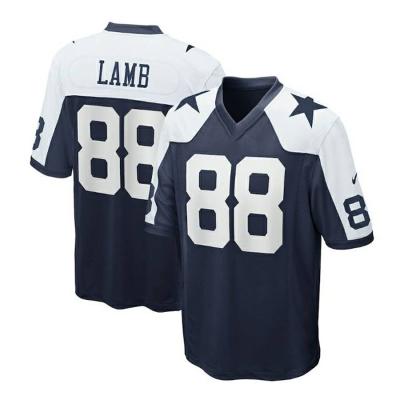 China Antibacterial Lambskin Mens Best Quality Quilted American Football Jersey for sale