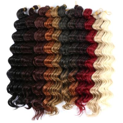 China Regular Wave A deep wave hair handle with cross-border European and American color gradient for sale