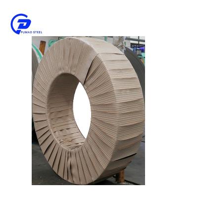 China Food Vessel Pumao Custom Size 316 310 304 301 201 430 420 410S 409L 301 Stainless Steel Coil Strip for sale