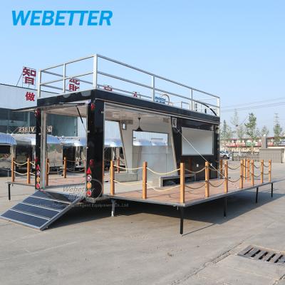 China Commercial Catering With CE Food Truck Food Trailer / Mobile Food Cart / Foodtruck for sale