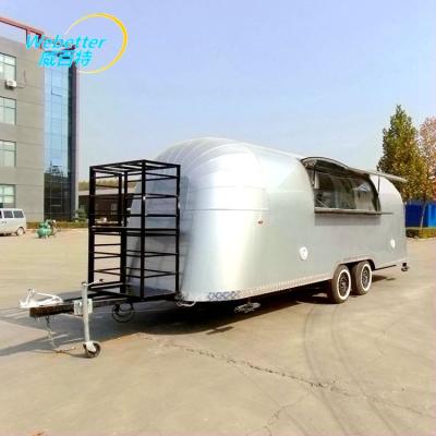 China vegetable processing plant food truck for sale fast fiberglass caravan trailer trucks in qatar for sale