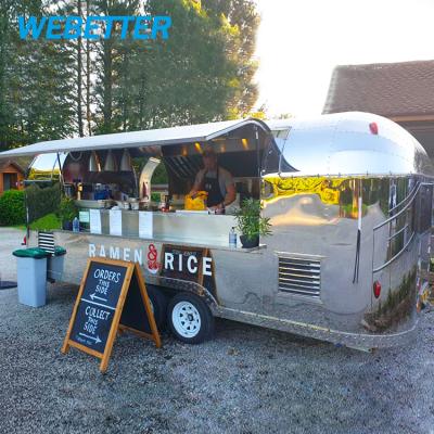 China WEBETTER Winery CE Approved Mobile Catering Trailers Food Truck For Sale Europe for sale