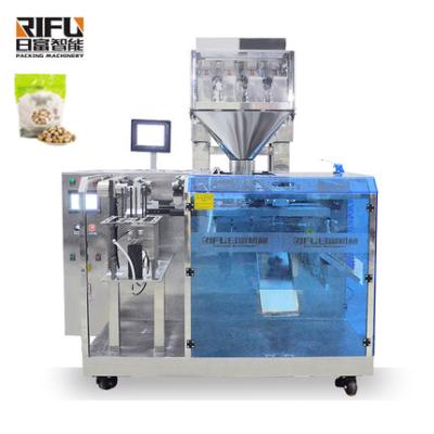 China Automatic High Speed ​​Food Filling And Sealing Nuts Horizontal Bag Granule Preformed Packaging Machine for sale