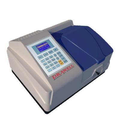 China DU-8600R VIS Spectrophotometer Nano Cheap UV Spectrophotometer 545x468x245mm for sale