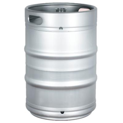 China NEW 60 Liter Stainless Steel Beer Keg Commercial 15.5 Gallon (1/2 Barrel) - Sankey D System Spear Made In China for sale