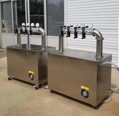 China Viable Portable Beer Tap Dispenser Draft Beer Cooling Water Dispensing Equipment For All Beer Cans for sale