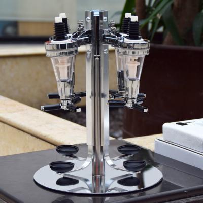 China Sustainable 4 Bottle Drink Dispenser / Liquor Dispenser / Bar Butler for sale