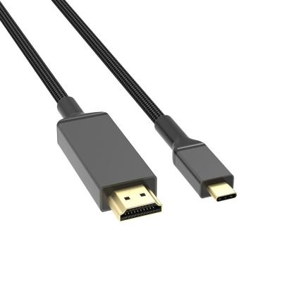 China 2m car tezy type-c to HDMI hd cable 8K 60Hz USB-C to mobile TV and computer with same screen cable for sale