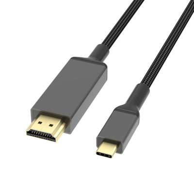 China 1m car tezy type-c to HDMI hd cable 8K 60Hz USB-C to mobile TV and computer with same screen cable for sale