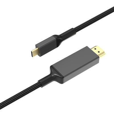 China Wholesale Factory 4K 60hz Tezy Car Male Type C to HDMI USB C to HDMI Female Cable Converter Adapter for sale