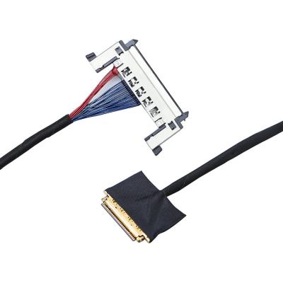 China tezy black COMPUTER computing lvds cable 1.5M to lcd computing lvds to VGA converter panel cable for sale