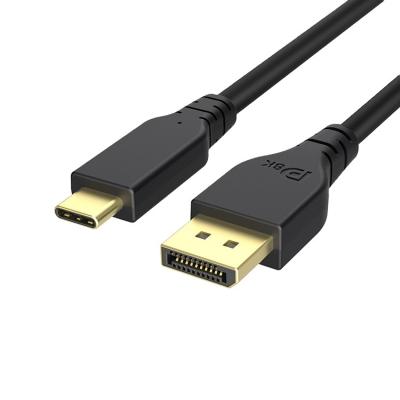 China Car Tezy USB C to DP1.4 8K 60Hz 4K 120Hz Cable Male to Male USB 3.1 Type C to DisplayPort Cable for sale