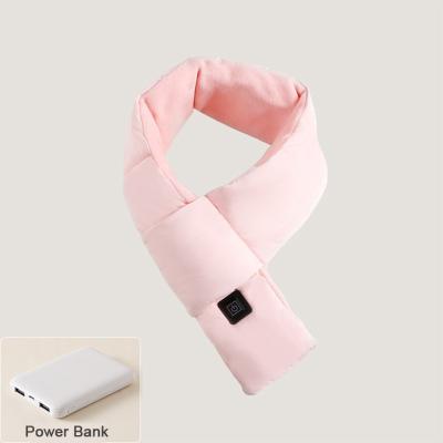 China Turn Into A Far Heat Compress To Relax Tight Muscles In Running Scarf Usb Winter Adjustable Warming Refill Skin Friendly Men And Women Heated Scarves for sale