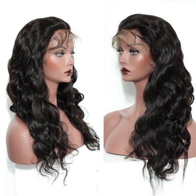 China Body Wave Hot Wholesale Virgin Brazilian Hair High Density 13x4 Body Deep Wave Highlight Color Wigs Human Hair Transparent Lace Front Wig for sale