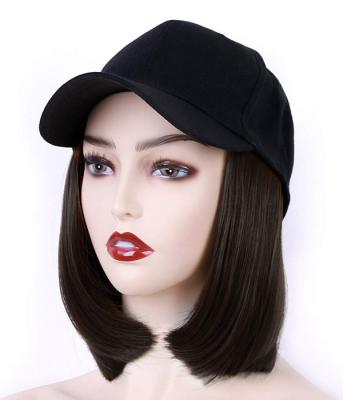 China Body Wave wholesale brand wigs 38 inch straight wave water wave Afro curly bob synthetic hair hair extensions wigs with baseball hat for sale